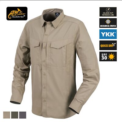 Helikon-Tex Hemd Defender Mk2 TROPICAL Shirt Lange Ärmel Herren Outdoor