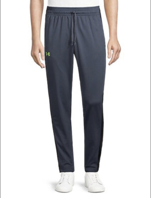 Under Armour Men's Track Brawler Performance Jogger Pants Gray