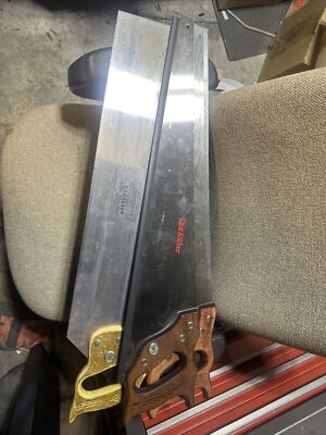Vintage Craftsman Hand Saw Lot Kromedce Quick Silver
