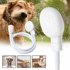 Pet Dog Shower Spray Hose Indoors Bath Tub Sink Faucet Tap Washing Hairdresser