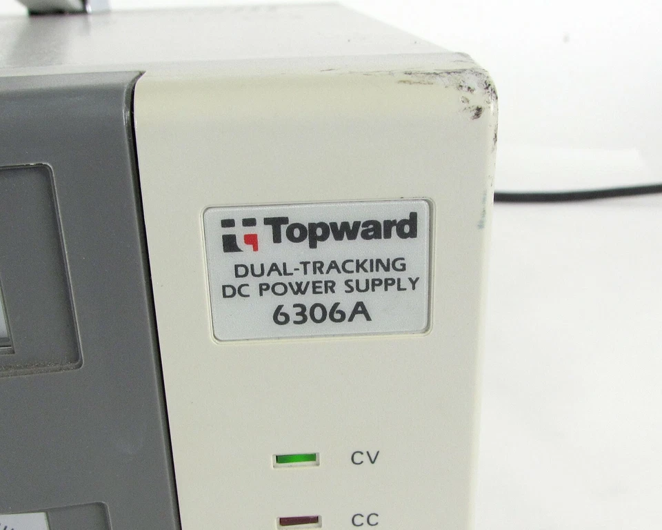 Topward 6306A Dual-Tracking DC Power Supply 6 Amps, 30 Volts - Image 3 of 4