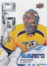 17/18 ICE...PEKKA RINNE...SUB ZERO...ACETATE....CARD # SZ-44...PREDATORS