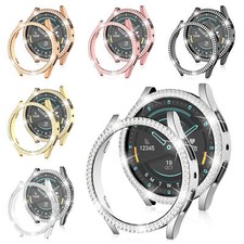 Bling Crystal Diamond Frame Rugged Case for Samsung Galaxy watch 4/5/6/7/FE 40/4