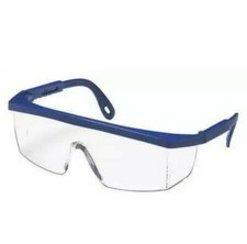 PYRAMEX 2 pairs Integra Safety Glasses Blue Frame And Clear Scratch-Resistant