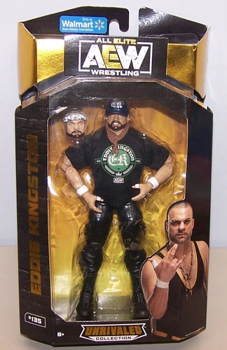 AEW Unrivaled #135 Eddie Kingston Jazwares Walmart Figure