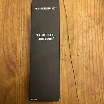 NIB Non Gender Specific Phytonutrient Concentrate Full Size 1.7 oz / 50 ml
