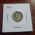 1941 10C Mercury Dime nice details, higher grade see pics grade for yourself