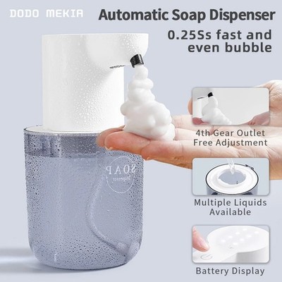 Automatischer Schaumseifenspender zur Wandmontage Smart Sensor Wiederaufladbar 400ml