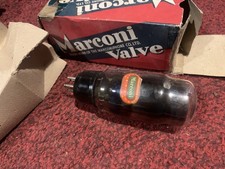 NOS Marconi PX4 valve  -  large audio triode