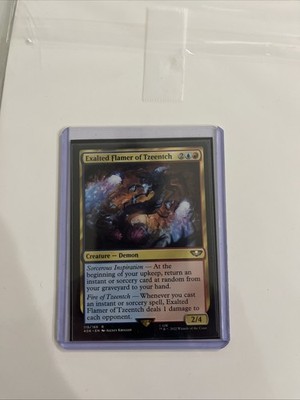 Exalted Flamer of Tzeentch Warhammer 40000 Rare Creature 119/168 EN Reg MTG