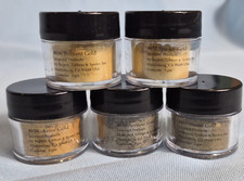 7 Pearl EX Powered Pigments 3g Jars Gold Silver 656 657 658 659 665 663 662