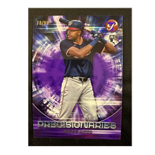 Topps Pristine 2025 James Wood RC Precisionaries Purple Refractor #PR-6 /99