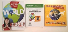 Master Books Elementary Geography & Cultures Teacher Guide Atlas Passport Books 