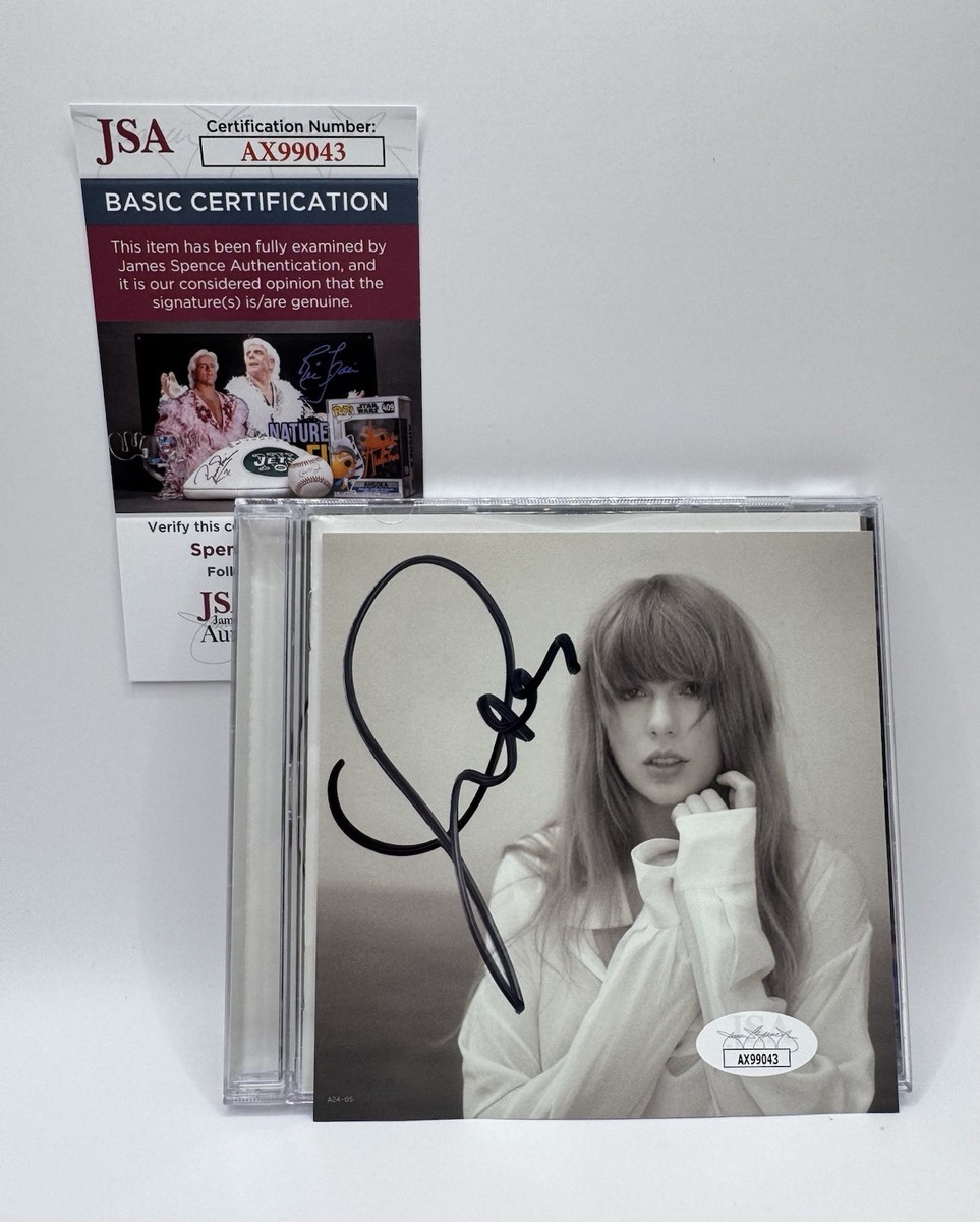 UNIQUE LONG SIG Taylor Swift Signed The Tortured Poets Department