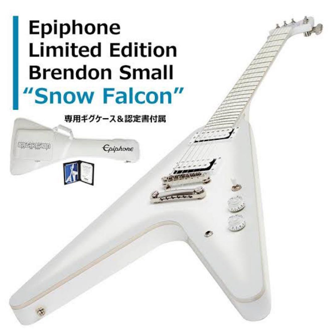Epiphone Snow Falcon Flying V Brendon Small Electric Guitar