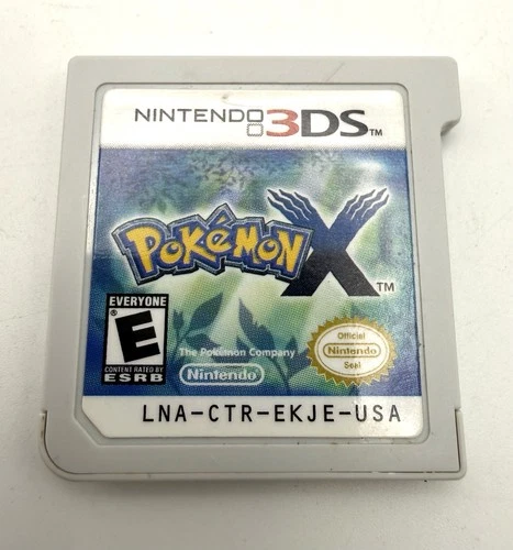 Pokemon X (Nintendo 3DS, 2013) Authentic Cartridge Only LNA-CTR-EKJE-USA