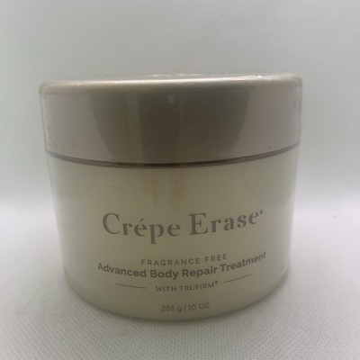 Crepe Erase Advanced Body Repair Treatment! With Trufirm Fragrance Free 10 Oz