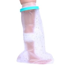 Cast Cover Lower Leg Adult for Showering, Reusable Cast, Dressing and Bandage P