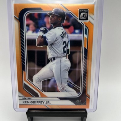 2026 Donruss Optic Baseball Ken Griffey Jr. Orange Prizm #’d 63/199 Mariners