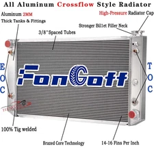 3Row Radiator for 1992-1993 Chevy GMC C2500 C3500 K2500 K3500 6.5L V8 Diesel AT