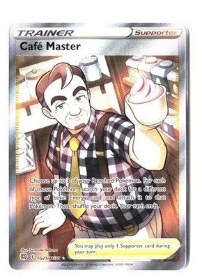 Cafe Master Ultra Rare Brilliant Stars Trainer Gallery SWSH09:TG TG25/TG30 NM
