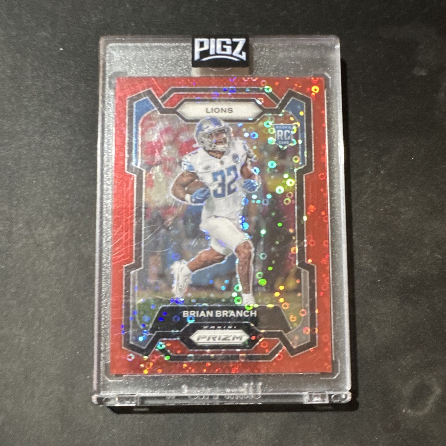 Brian Branch Panini Prizm #328 Base