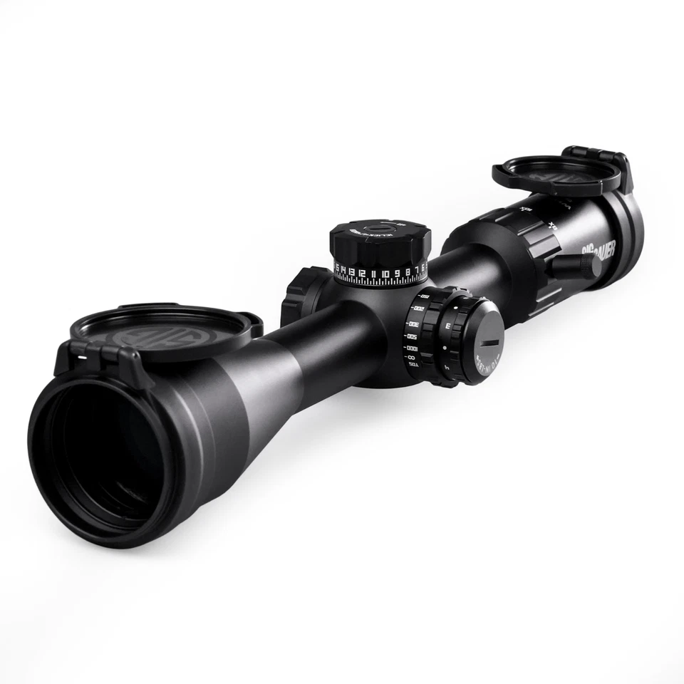 Mira para rifle Sig Sauer WHISKEY4 5-20x50 mm con retícula MOA iluminada FFP-SOW45002 Foto 4 de 4