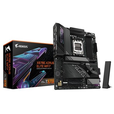 GIGABYTE X870E AORUS ELITE WIFI7 ATX Mainboard Sockel AM5 HDMI GWNE-164