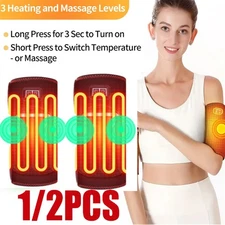 Heating Pad Wrap For Arm Elbow Wrist Foot Leg Knee Massager Joint Pain Relief