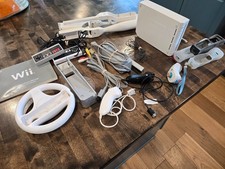 Nintendo Wii Video Game Console Lot Bundle (D...