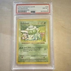 PSA 8 Bulbasaur 44/102 Base Set Shadowless Regular Pokémon TCG