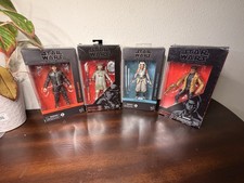 Hasbro Star Wars The Black Series Cassian Andor Ahsoka Tano Finn Zuvio 4 Stück