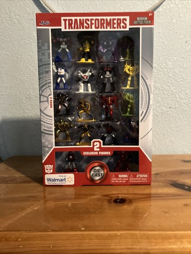 Jada Transformers Nano MetalFigs Die Cast Figures Series 2 (18 Pack)