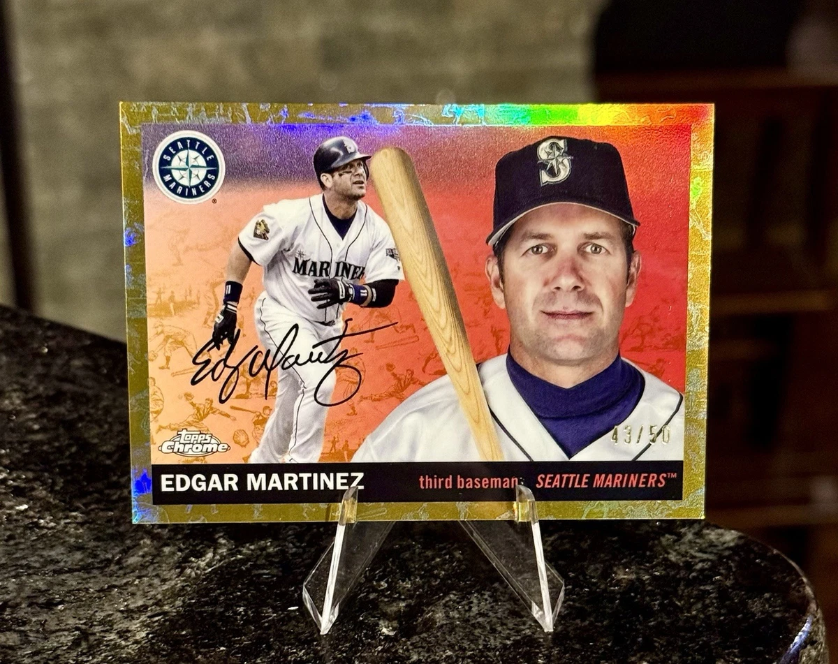 Edgar Martinez Baseball Serial Numbered Sports Trading Cards