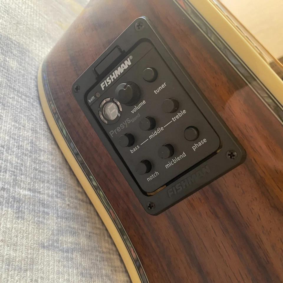 Acoustic guitar electrics D-45 with pickup solid spruce top rosewood fretboard - Image 2 of 4