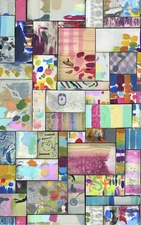 1 Roll d-c-fix Sticky Back Plastic (self adhesive vinyl film) Kentani (mosaic)