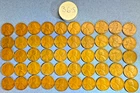 1936-S Lincoln Cent - Wheat Penny - San Francisco - Circulated Roll