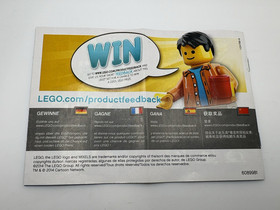 Lego Mixels FOOTI Series 3 Set 41521 Complete with Instructions Retired 2014