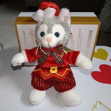 Tokyo Disneyland Duffy Gelatoni Plush Christmas Badge  MINT,