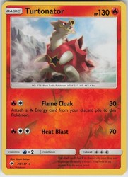 Turtonator 26/147 Reverse Holo Rare - Burning Shadows