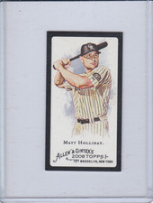 2008 Topps Allen and Ginter Mini Black #70 Matt Holliday