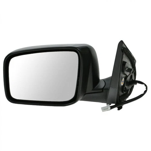 Door Mirror for 08-13 Nissan Rogue Power Heated Black Left Driver  Side