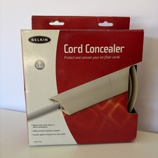 BELKIN F8B023 Cable  Cord Concealer, Tan, 6 Feet, New in Box