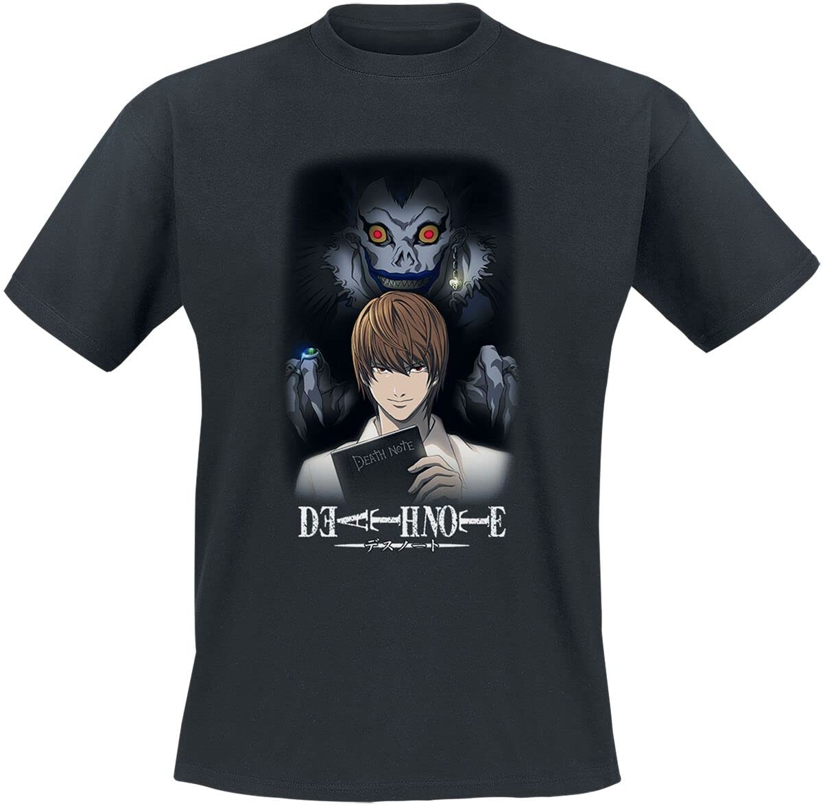 Футболка Death Note Ryuk Behind The Death Черная S Black