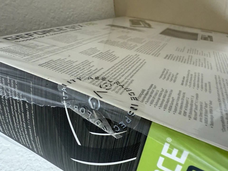 NEW EVGA GeForce GTX 780 FTW 3GB GDDR5 Graphics Card NOS SEALED BOX - Image 3 of 4