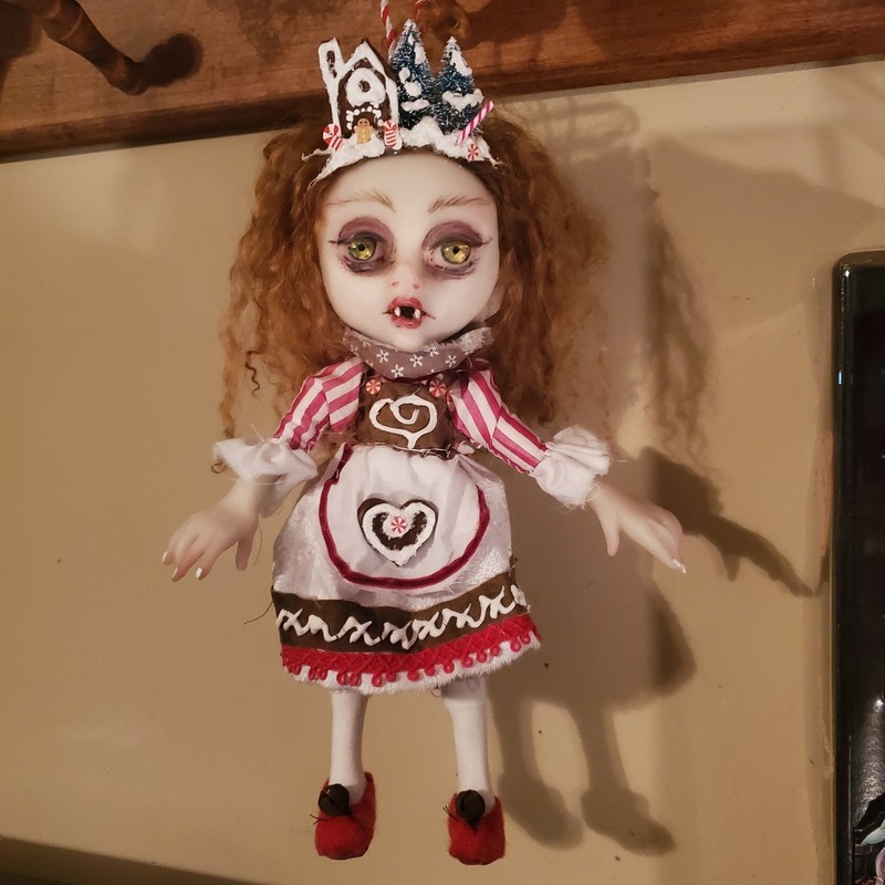 Heidi Gothmas LuLu Lancaster Creepy Cute OOAK Handmade Art Doll