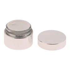 Cosmetic Jar 5-50g Face Cream Glass Bottle Silver Cream Jar Cosmetic Container