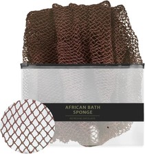 African Net Sponge Authentic with Knots - African Exfoliating Net Sponge