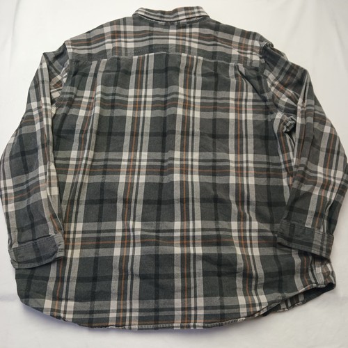 Lot of 3 Carhartt Flannel Shirts Mens Sz 4XL Plaid LS Original Fit Heavyweight - Picture 8 of 24