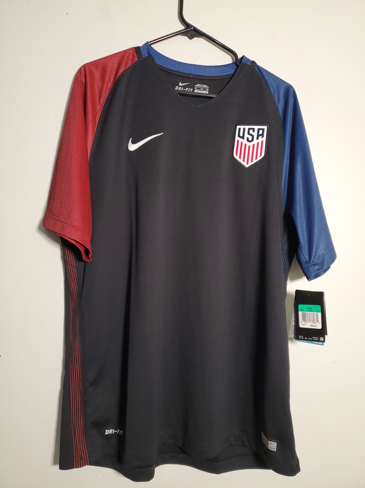Nike USA USMNT 2016 Away Jersey Men’s Size XL 724641-010